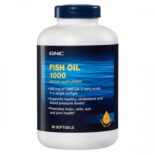 GNC Fish Oil 1000 90 капсул