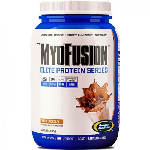 Многокомпонентный комплексный протеин MyoFusion Elite Protein Series 907 грамм от Gaspari Nutrition