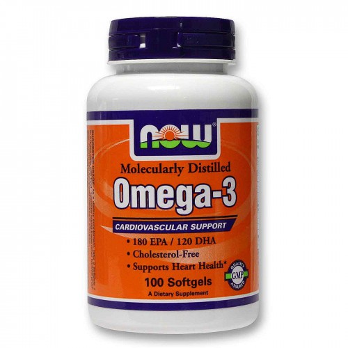 NOW Omega-3 100 капсул