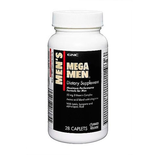 Витамины GNC Mega Men 28 капсул