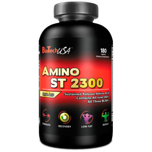 Аминокислоты  BioTech AMINO ST 2300 180 таблеток