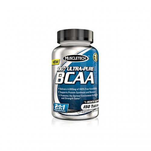 Аминокислота Muscletech 100% ULTRA-PURE BCAA 150 таблеток