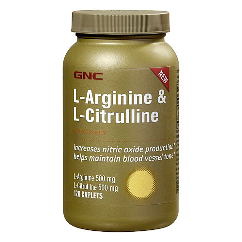 Аминокислоты  GNC L-Arginine & L-Citrulline 120 капсул