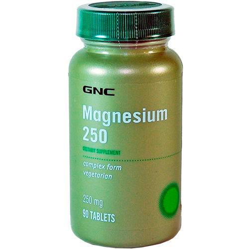 Аминокислоты  GNC Magnesium 250 90 таблеток