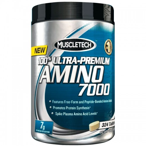 Аминокислоты  MuscleTech 100% Ultra-Premium Amino 7000 324 таблеток