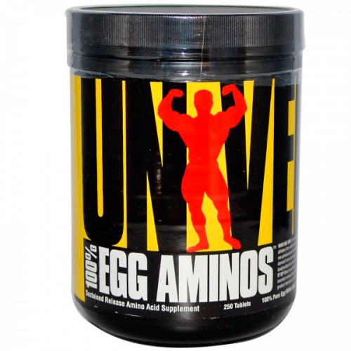 Аминокислоты  Universal Nutrition 100% Egg Aminos 250 таблеток