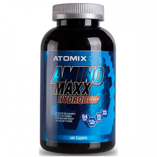 Аминокислоты Atomix Amino Maxx Hydrobeef 160 капсул