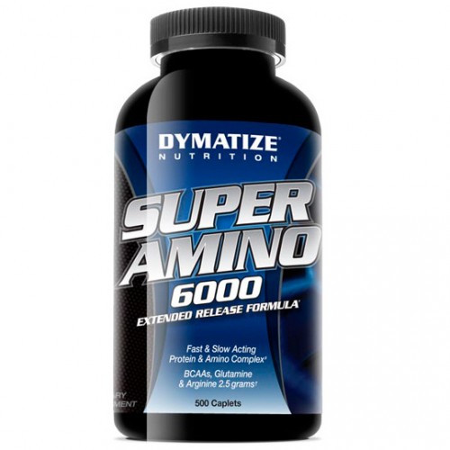 Аминокислоты Dymatize Super Amino 6000 500 капсул