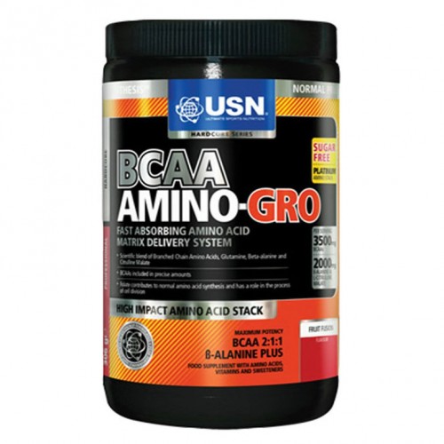 Аминокислоты USN BCAA Amino-Gro 306 грамм