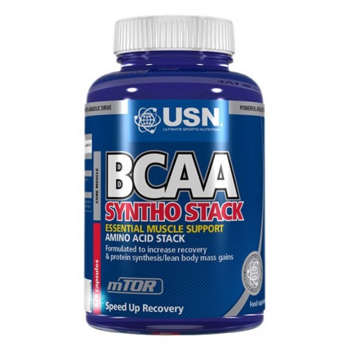 Аминокислоты USN BCAA Syntho Stack 120 капсул