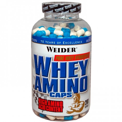 Аминокислоты Weider Whey Amino Caps 280 капсул