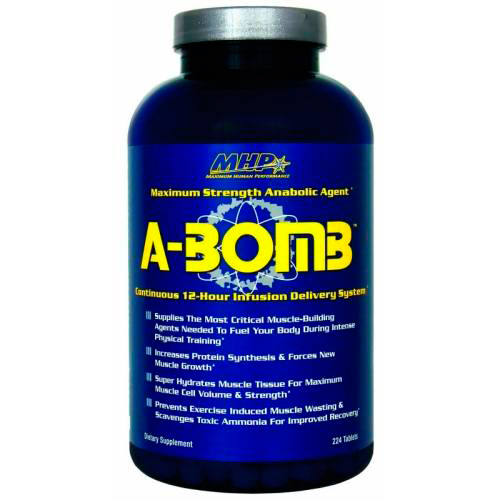 Бустер тестостерона MHP A-Bomb 224 таблеток