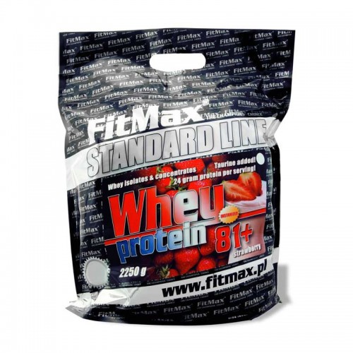 Сывороточный протеин FitMax Whey Pro 81+ 2,25 кг