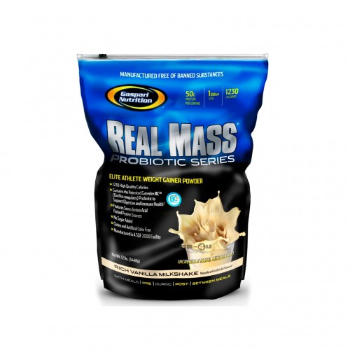 Гейнер Real Mass Probiotic  5,4 кг от Gaspari Nutrition