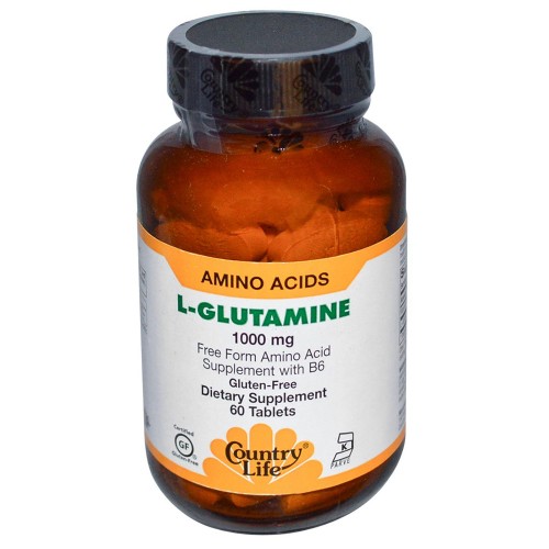 Глутамин Country Life L-GLUTAMINE 60 таблеток