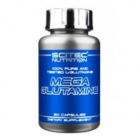 Глютамин Mega Glutamine 90 капсул от Scitec Nutrition