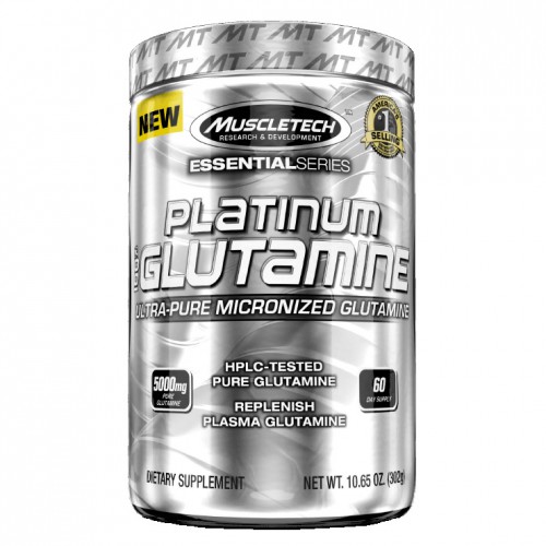 Глютамин MuscleTech Platinum 100% Glutamine 300 грамм