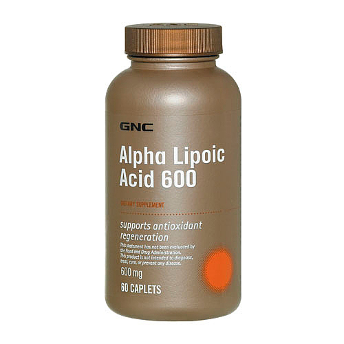 Витамины GNC Alpha-Lipoic Acid 600 60 капсул