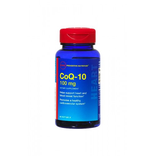 GNC CoQ-10 100 мг 30 капсул