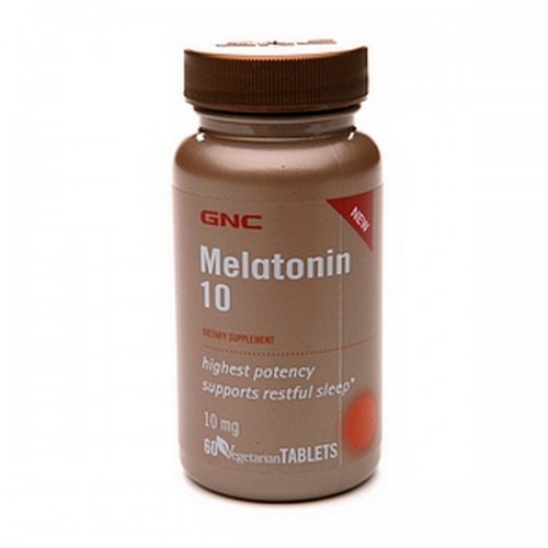 GNC Melatonin 10 60 капсул