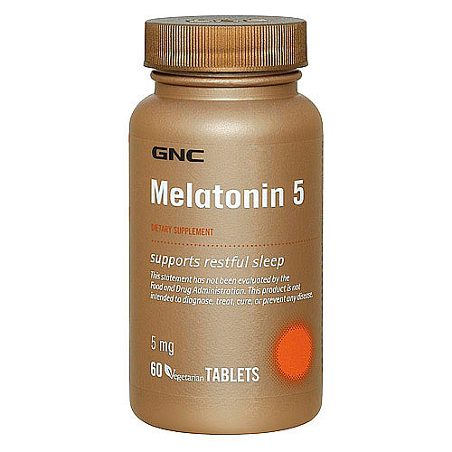 GNC Melatonin 5 60 капсул