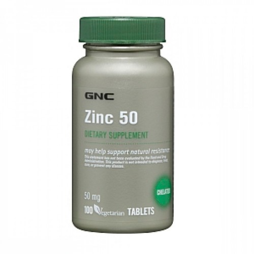 GNC Zinc 50  100 таблеток