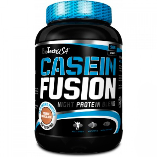 Казеиновый протеин BioTech Casein Fusion 908 грамм