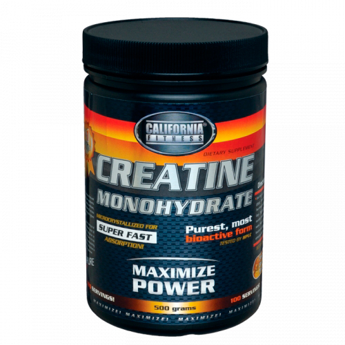 Креатин California Fitness Creatine Monohydrate 500 грамм