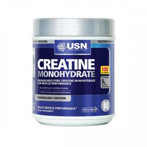 Креатин USN Micronized Creatine Monohydrate 500 грамм + 250 грамм