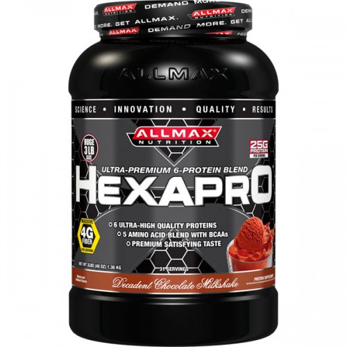 Многокомпонентный комплексный протеин HexaPro 1,36 кг от AllMax Nutrition