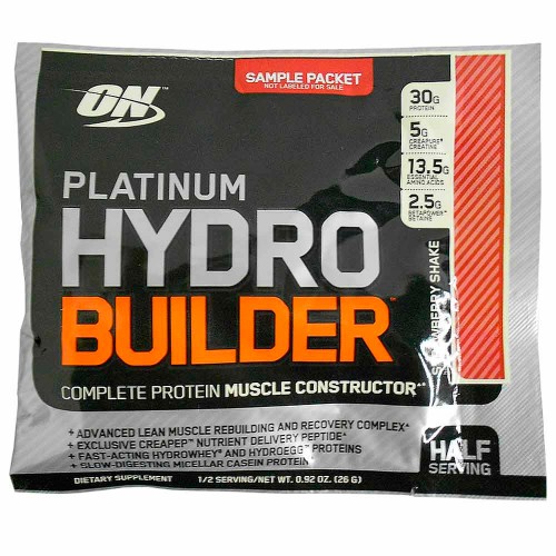 Многокомпонентный комплексный протеин Platinum Hydro Builder 350 грамм от Optimum Nutrition