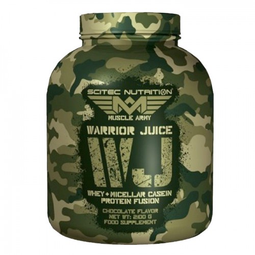 Многокомпонентный комплексный протеин Warrior Juice 2,1 кг от Scitec Nutrition Muscle Army