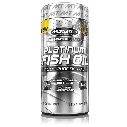MuscleTech Platinum 100% Fish Oil 100 капсул