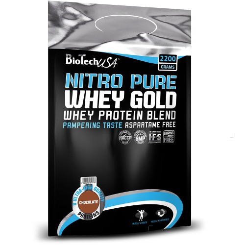 Протеин BioTech Nitro Pure Whey Gold 2,2 кг