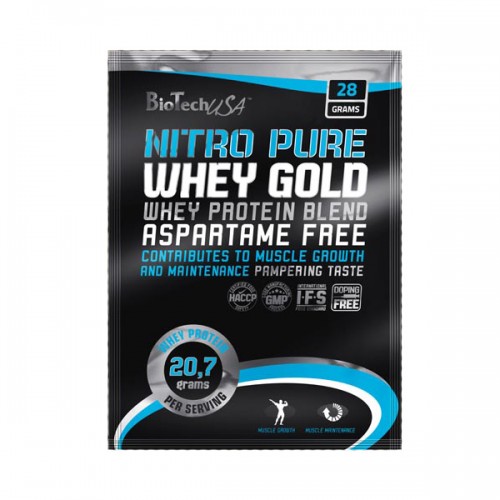 Протеин Biotech Nitro Pure Whey Gold 28 грамм