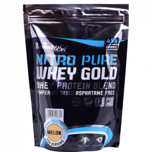 Протеин BioTech Nitro Pure Whey Gold 454 грамма