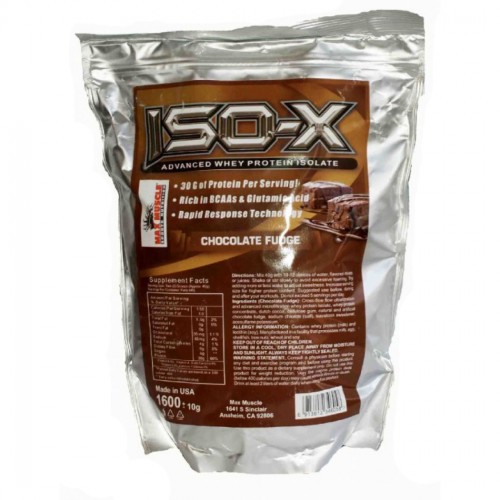Протеин Max Muscle ISO-X 1600 грамм