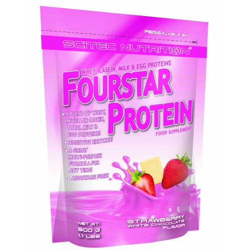 Протеин Scitec Nutrition Fourstar Protein 500 грамм