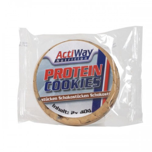 Протеиновый батончик Actiway Protein Cookies 80 грамм
