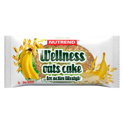 Протеиновый батончик Nutrend Wellness Oats Cake 70 грамм