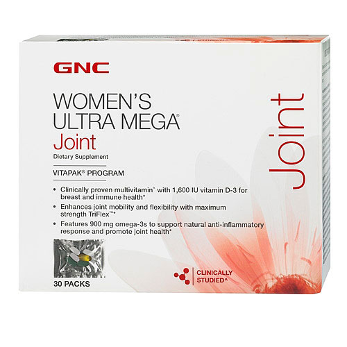 Средство для хрящевых тканей GNC Womens Ultra Mega Joint 30 packs