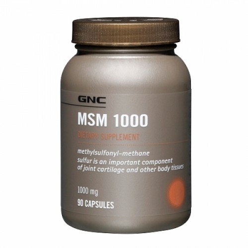 Средство для ухода за суставами GNC MSM 1000 90 таблеток