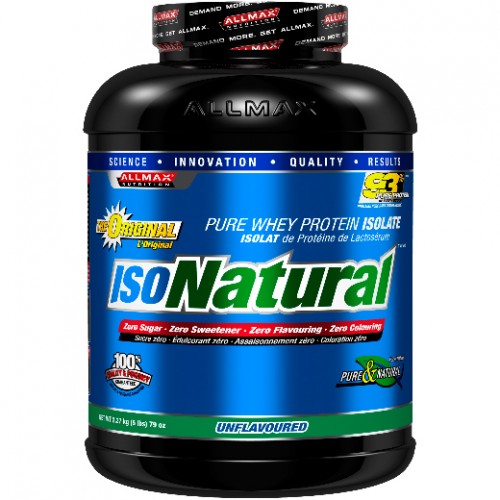 Сывороточный протеин IsoNatural Unflavoured 2,27 кг от AllMax Nutrition