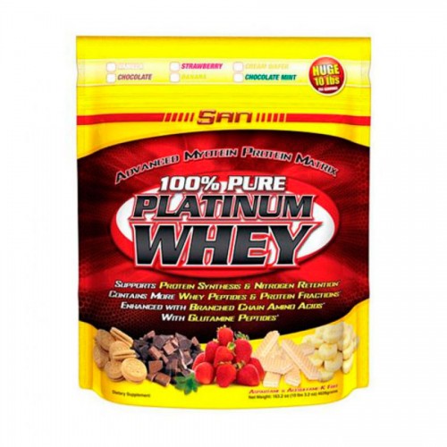 Сывороточный протеин SAN 100% Pure Platinum Whey 4,62 кг