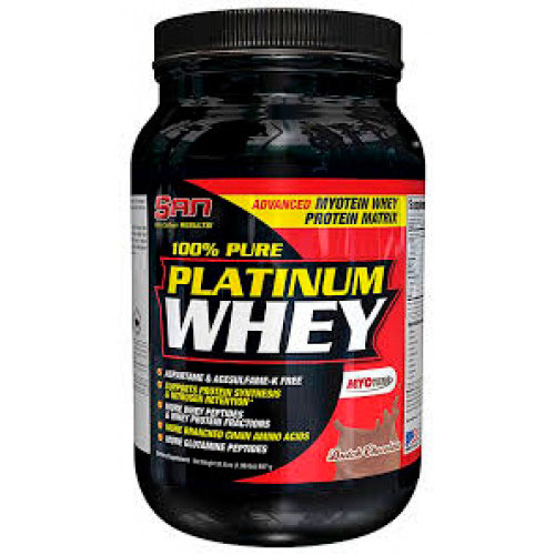 Сывороточный протеин SAN 100% Pure Platinum Whey 900 грамм