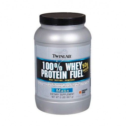 Сывороточный протеин Twinlab 100% Whey Protein Fuel 908 грамм