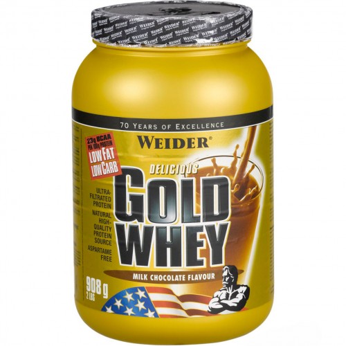 Сывороточный протеин Weider Gold Whey 908 грамм
