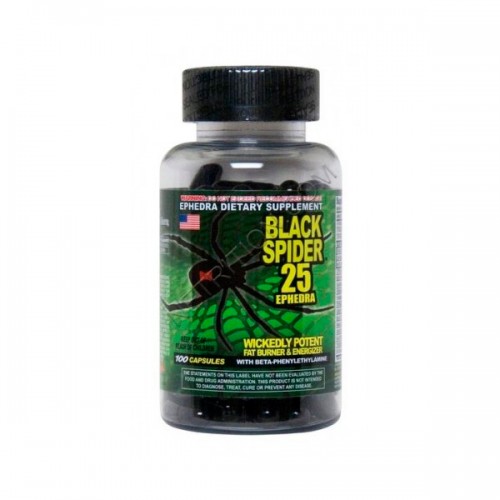 Сжигатель жира Cloma Pharma Black Spider 100 капсул