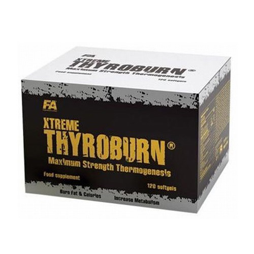 Сжигатель жира Fitness Authority Xtreme Thyroburn 120 капсул