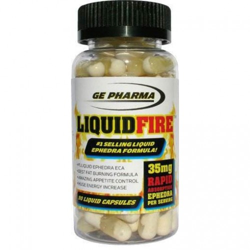 Сжигатель жира Ge Pharma LiquidFire 90 капсул